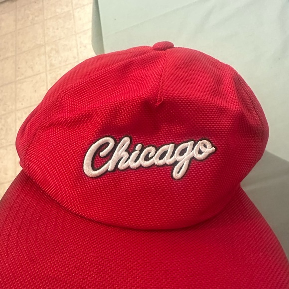 Mitchell and ness chicago hat fitted hardwood classics cap adjustable - Picture 3 of 6